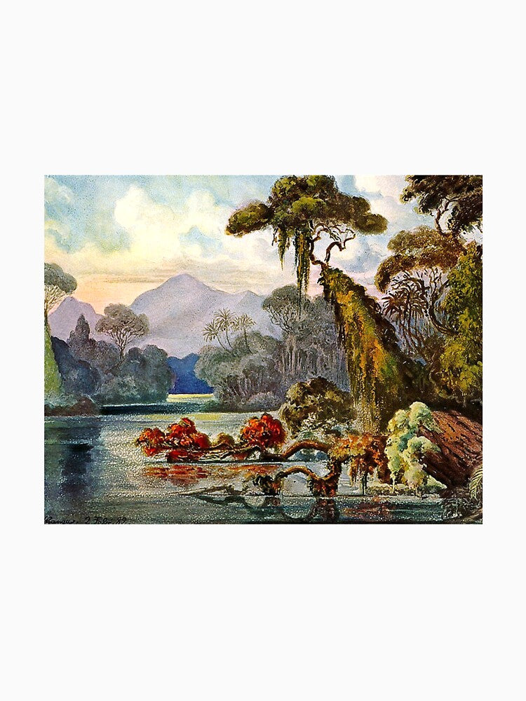 Vintage Botanical Garden Art Print by Eva Vincent