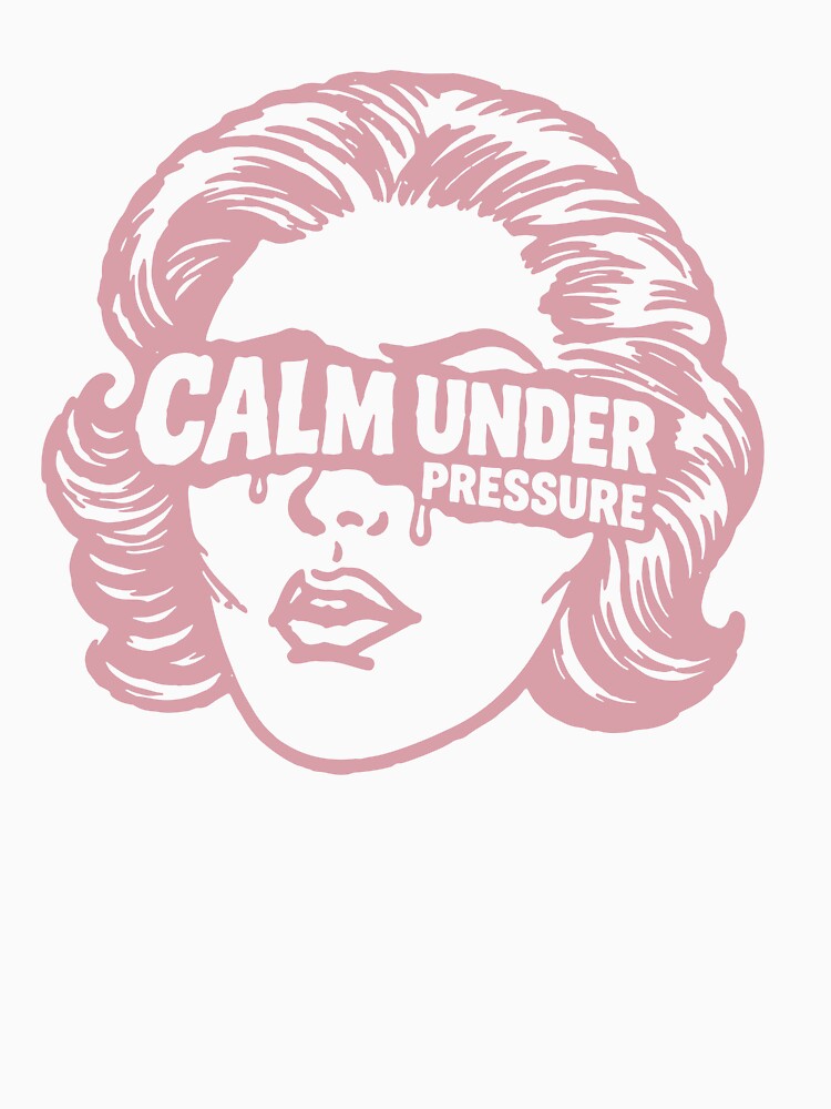 Calm Under Pressure Nurse Tote Bag — Pink Accent Edition by KiwyStudio