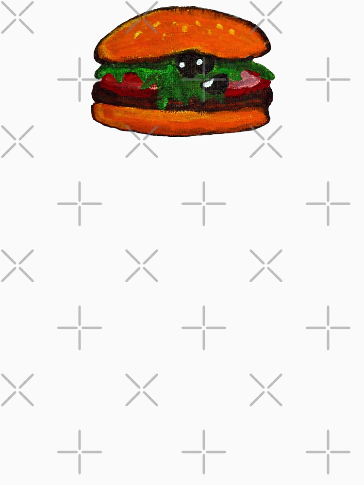 Cute Happy Burger by BristlyCrow