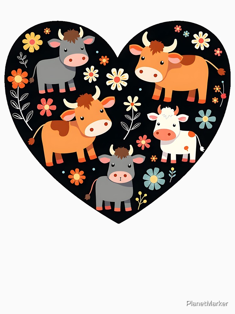 Highland Cow Love by PlanetMarker