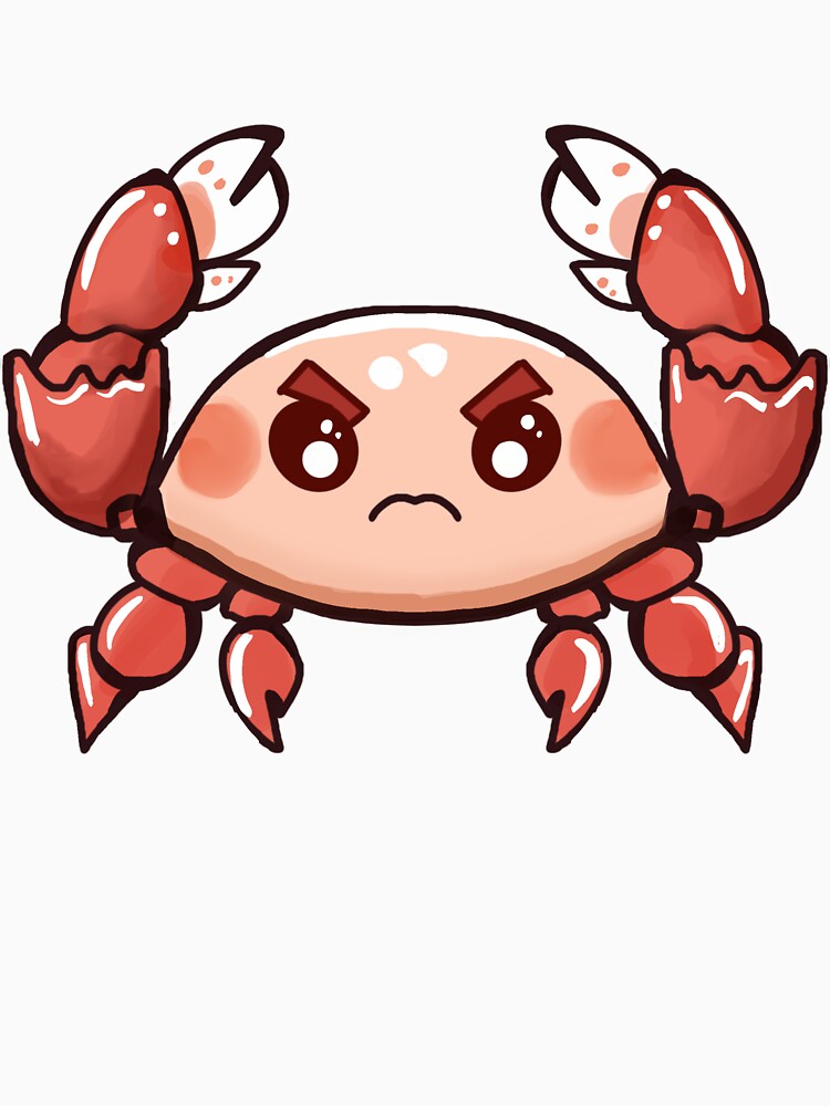 Cute Crabby Crab Sticker by artiistsama