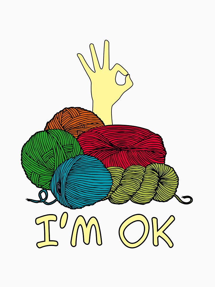 I'm Ok Wool Funny by trathai1012