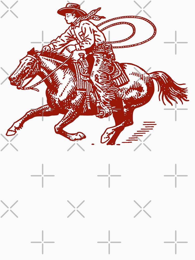 Western Cowboy Horse Rodeo Lasso Graphic by trajeado14
