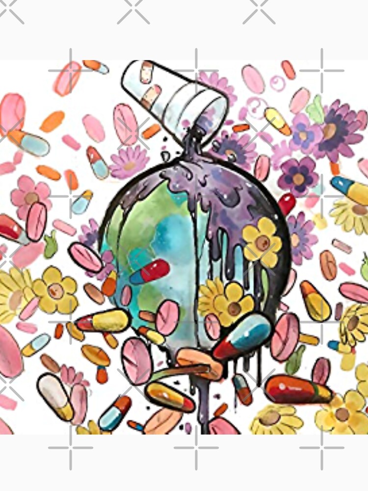 WRLD on drugs by Qappa Unisex