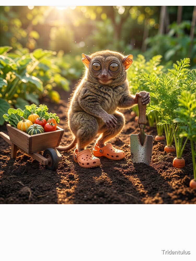 Tarsier Harvests Vegetable Bound for the State Fair by Tridentulus