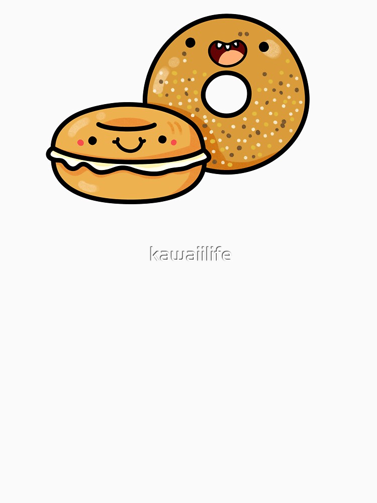 Kawaii Bagel Pals by kawaiilife