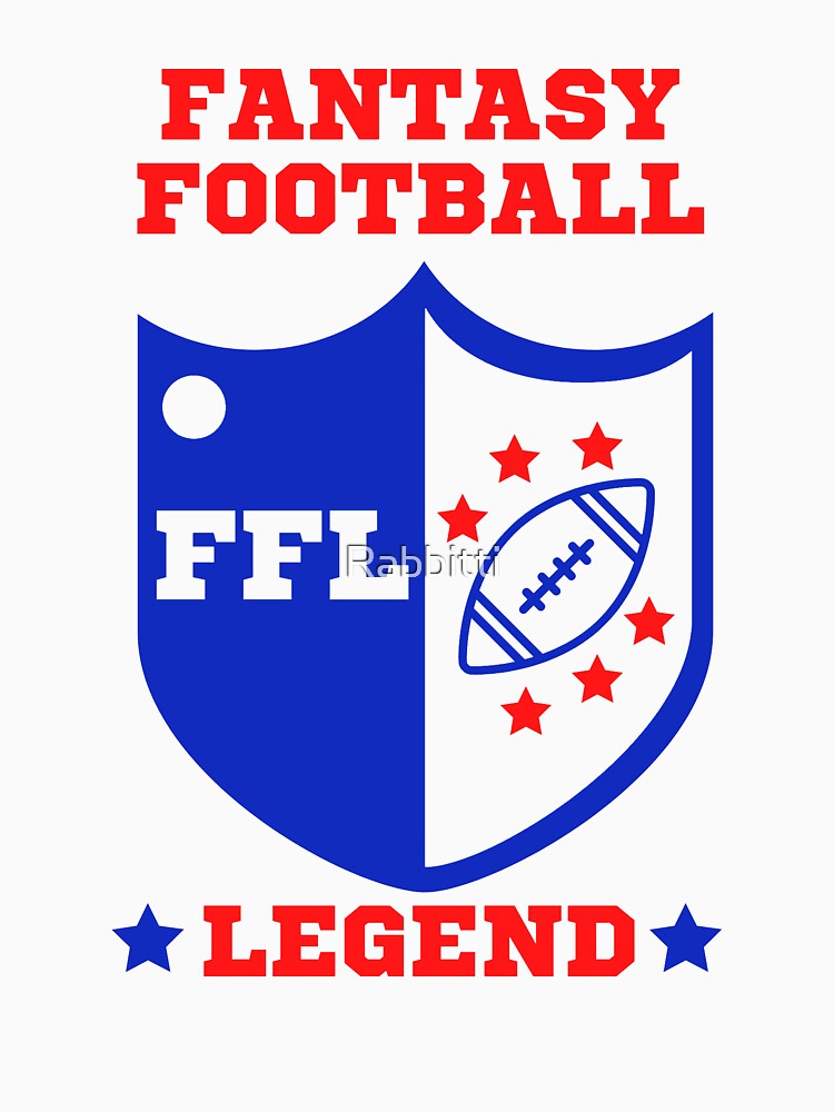 Fantasy Football Legend red and blue by Rabbitti