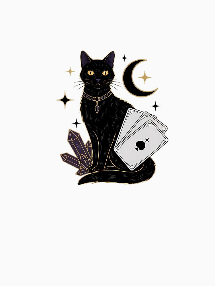 Fortune Cat Moon Gift by IllumeInk
