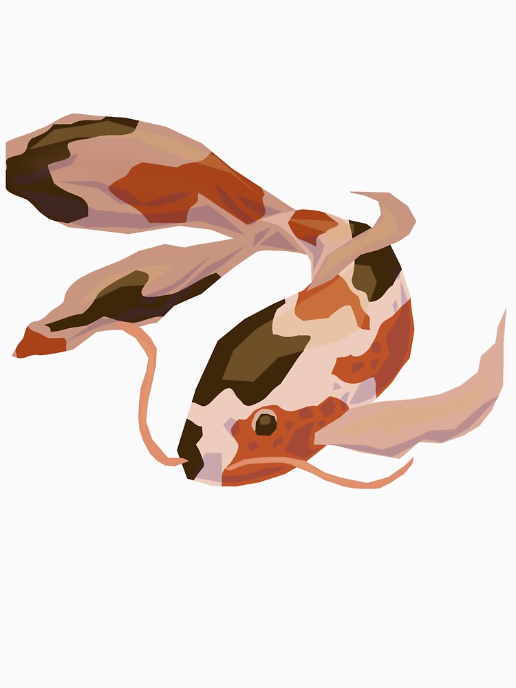 Beautiful geometric koi fish by LeLimone