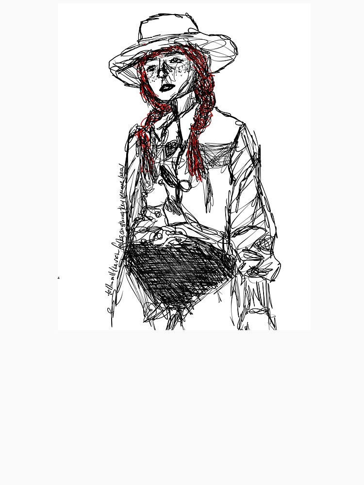 Redhead Cowgirl by AVeronicaLewis