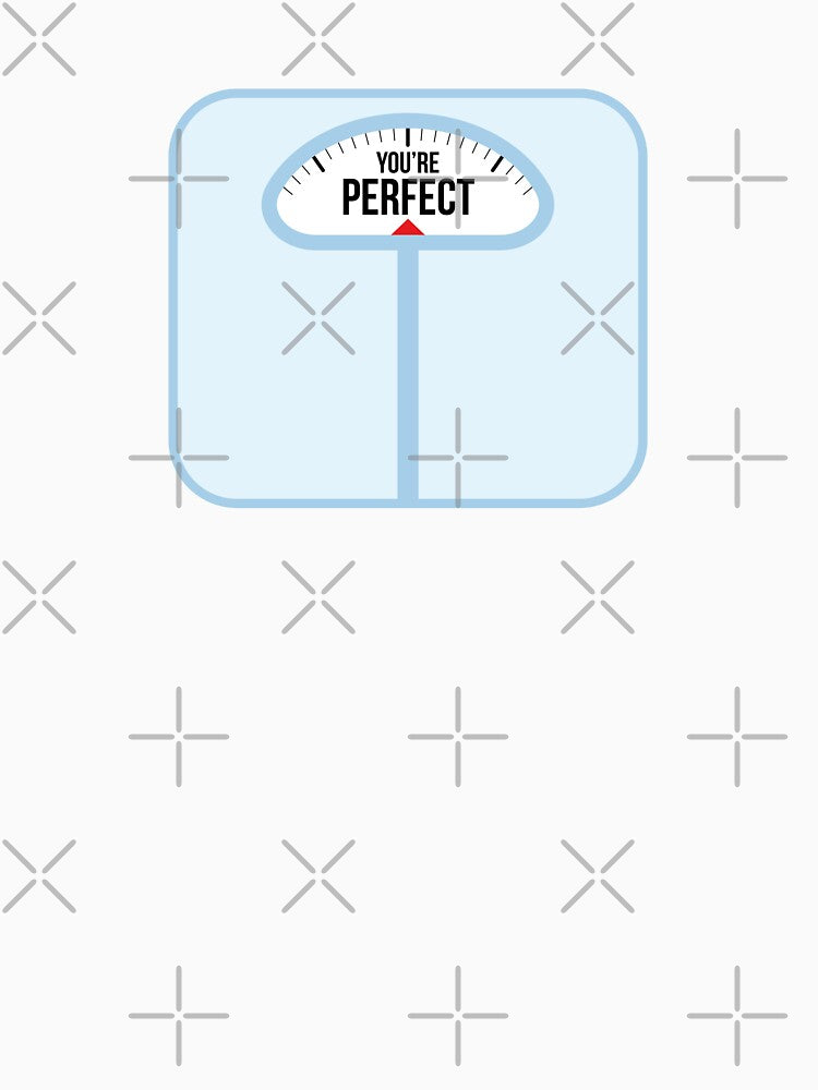 You're Perfect! Weight Scale (Blue) by FilipeFerreira