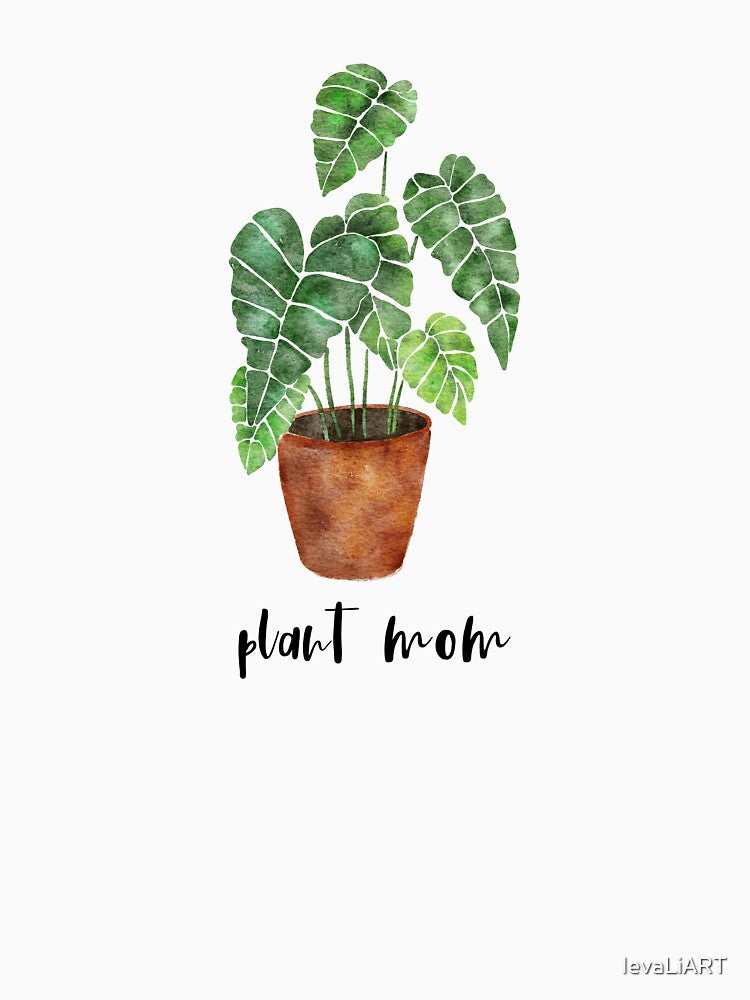House plant illustration Plant mom by IevaLiART