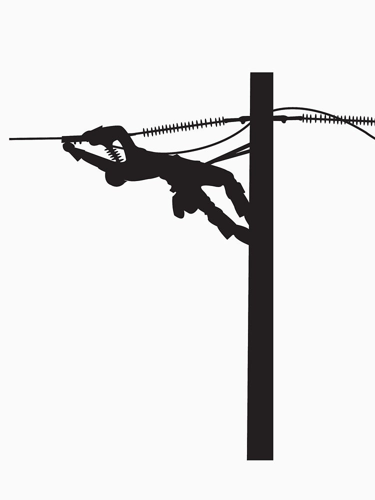Lineman on pole by PepaAnaRB