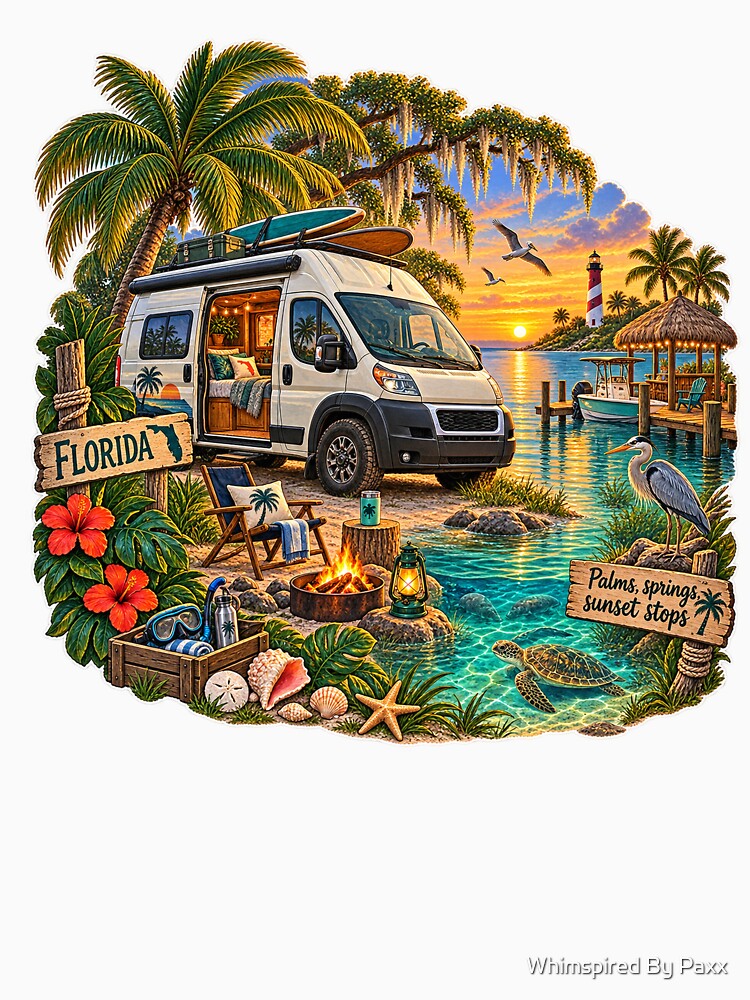 Florida Van Life by Whimspired By Paxx