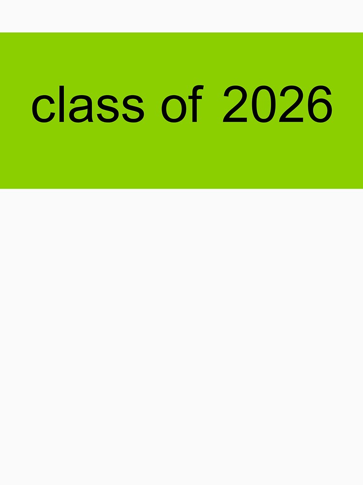 Class of 2026 Brat by isabellatried