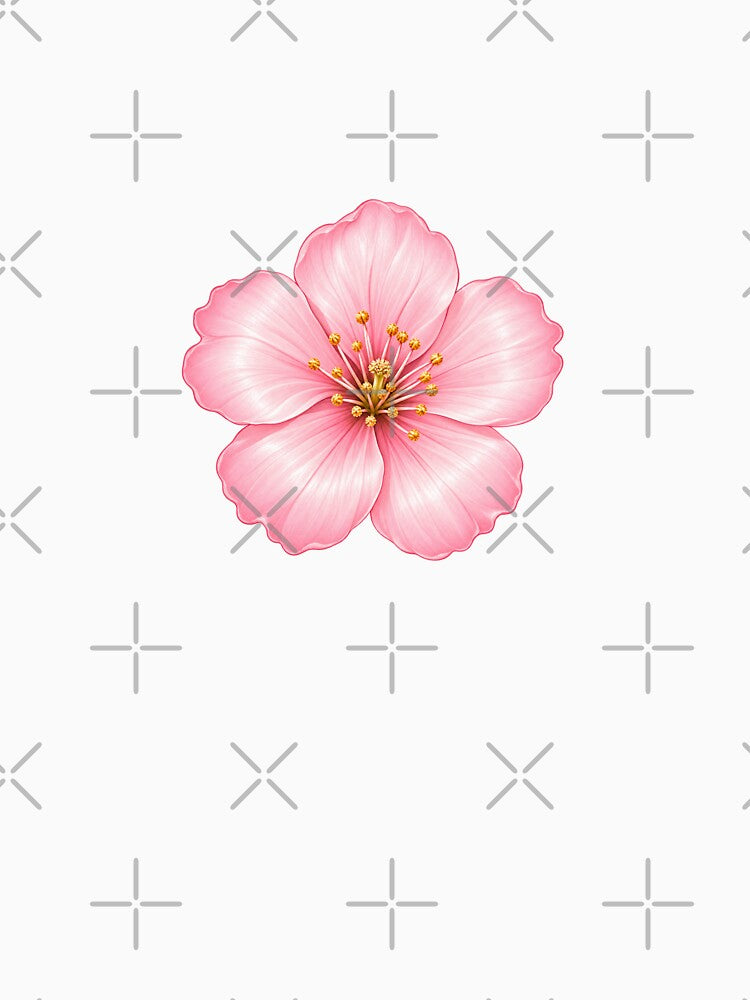 Pink Blossom Flower Feminine Floral Aesthetic by StickyDelights