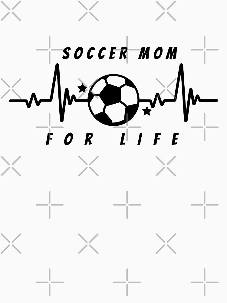 Soccer Mom for LifeFootball Sports Game Cute Vintage Women Gift for Mom Plus Size by Winterlock
