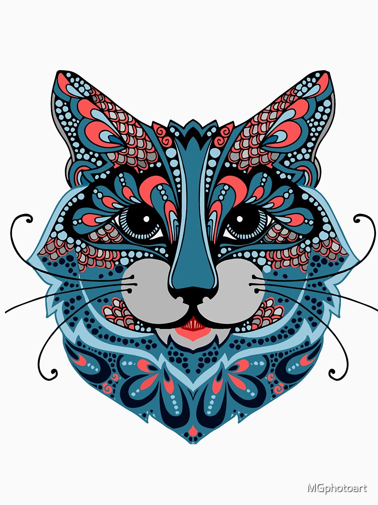 CAT MANDALA 6 by MGphotoart