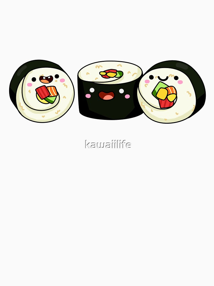 Kawaii Sushi Rolls by kawaiilife