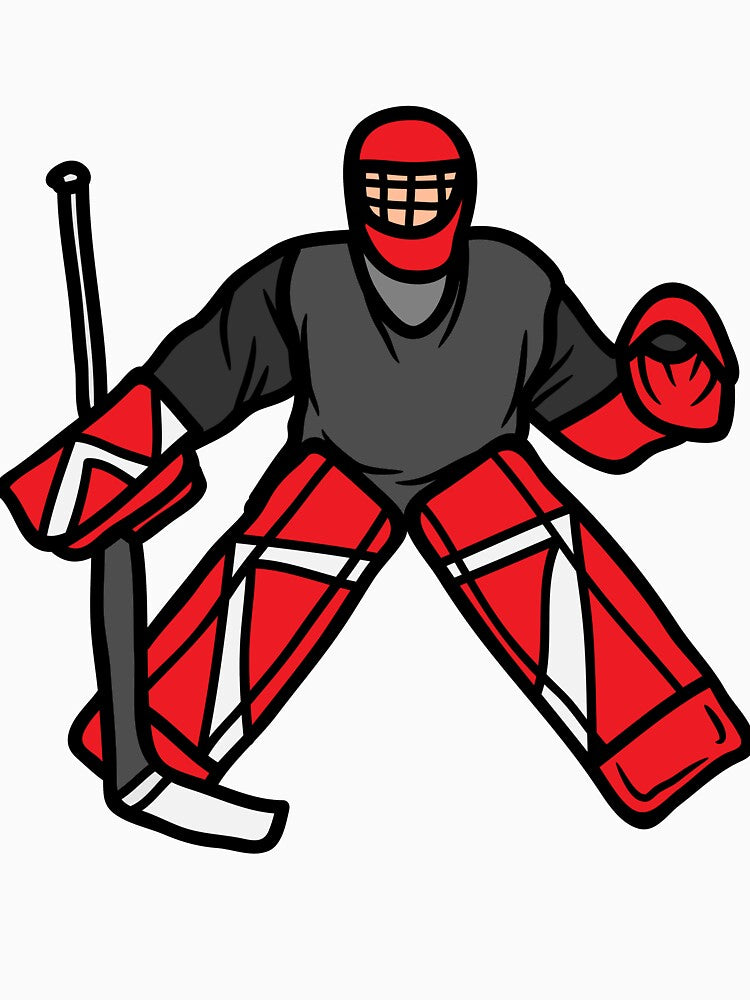 ice hockey player by itswallcraft