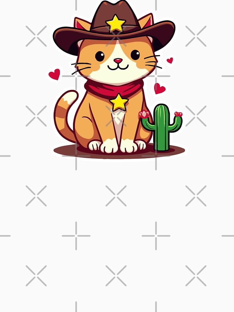 Western Cat Sheriff Aesthetic by SleekVisuals