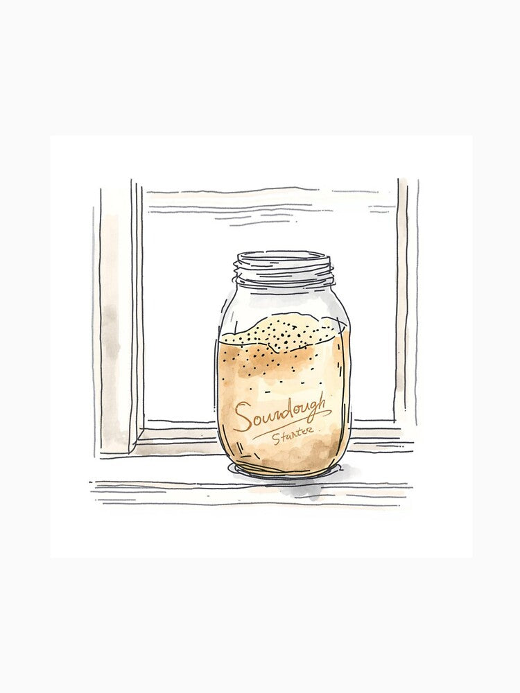 Minimalist Sourdough jar by tipitoes
