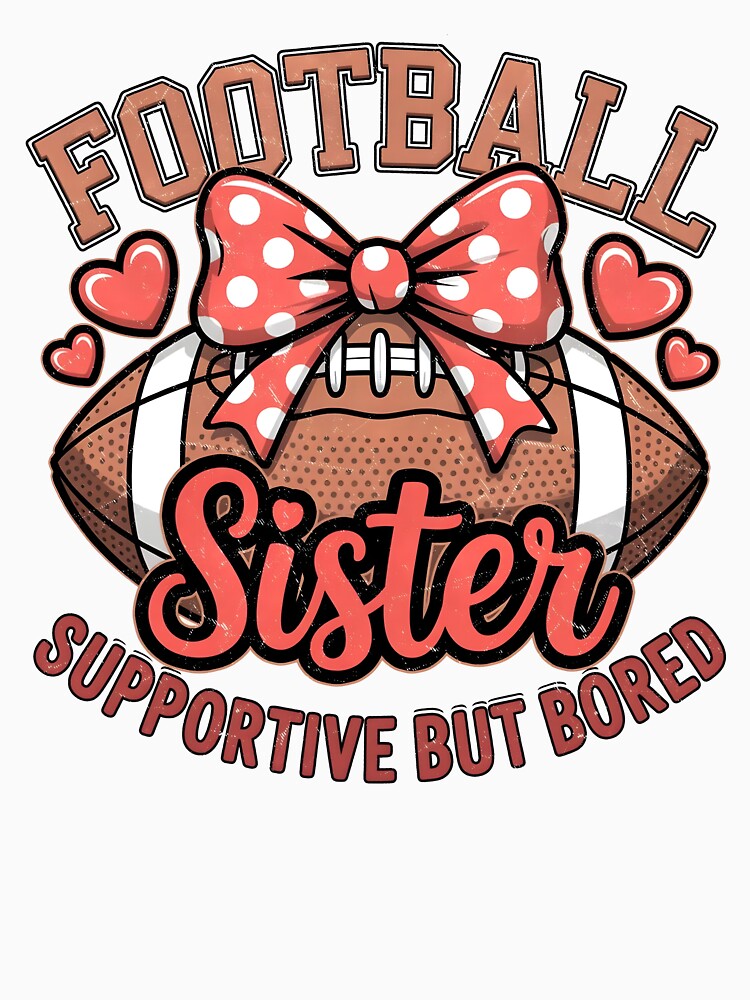 Retro Football Sister by Lucrecefouche