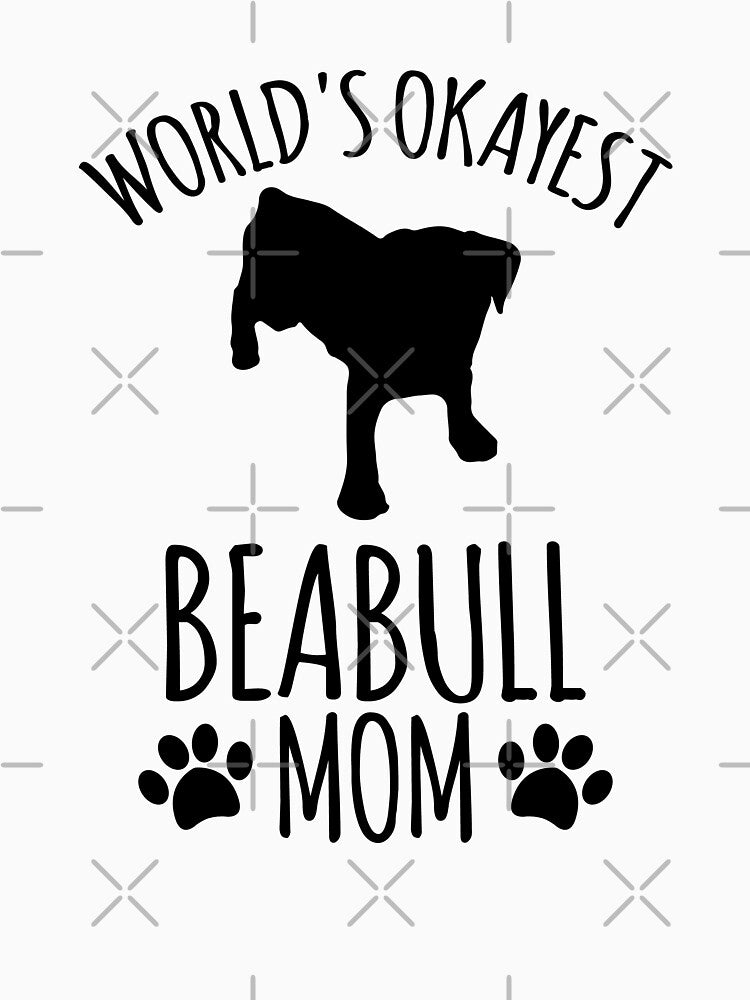 Worlds Okayest Beabull Mom - Dog Mom by kindxinn