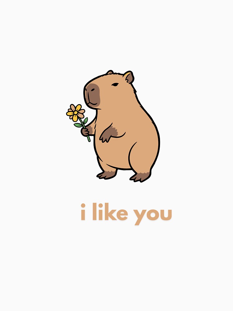 Capybara funny gift by TrendovaKate