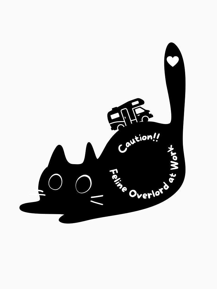 Vanlife with a cat by ValeGraficArte