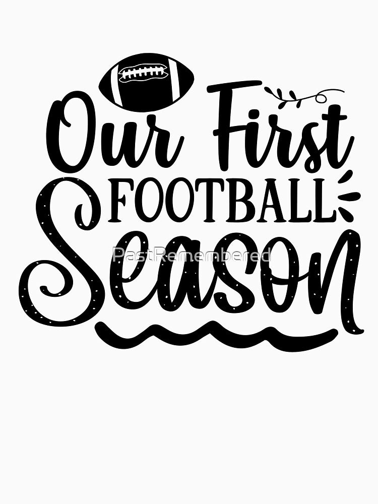 Our First Football Season: Apparel and Home Decor Collection by Compass and a Camera