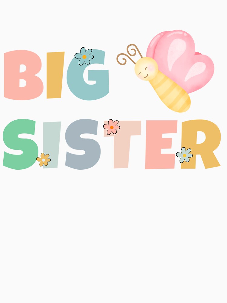 Promoted to Big Sister, Pastel Color by FamilyGlowStore