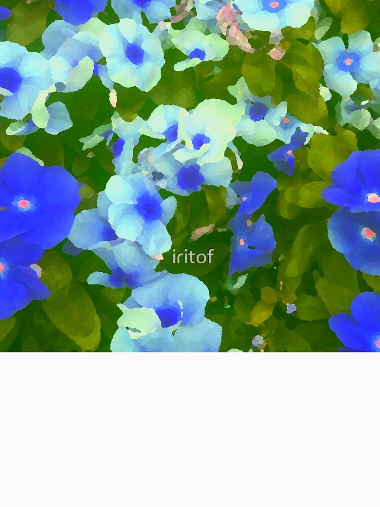 Olive Lavender- Purple flowers field by Iritof by iritof