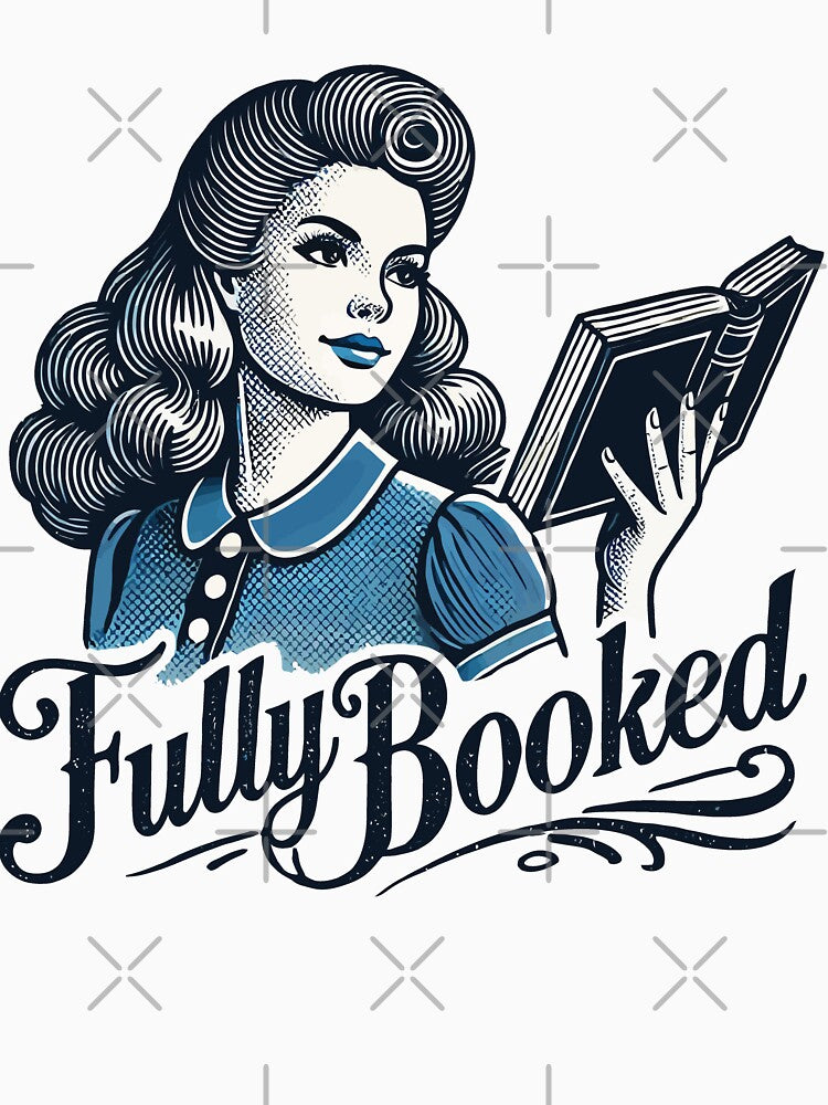 Retro Bookworm Girl Book Lover Saying by LuminOrb