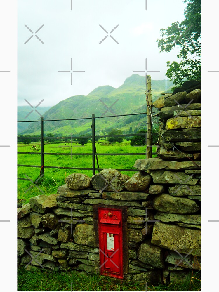 Post Box in the Lake District by Blackadder Photography Unisex