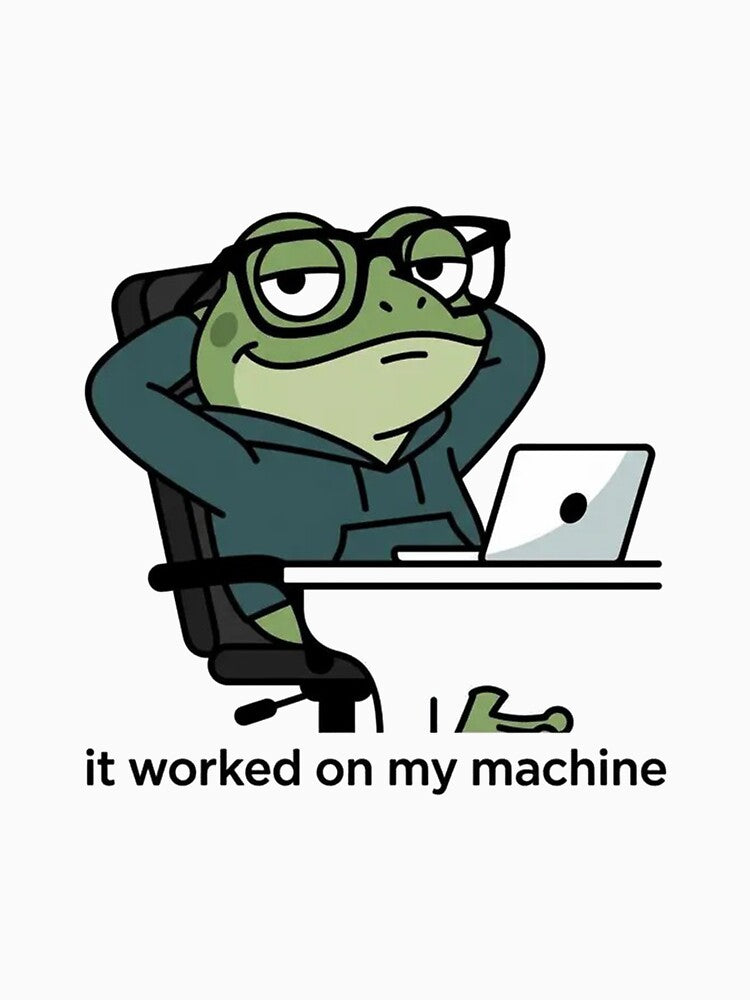 Frog Coder by trevasirga