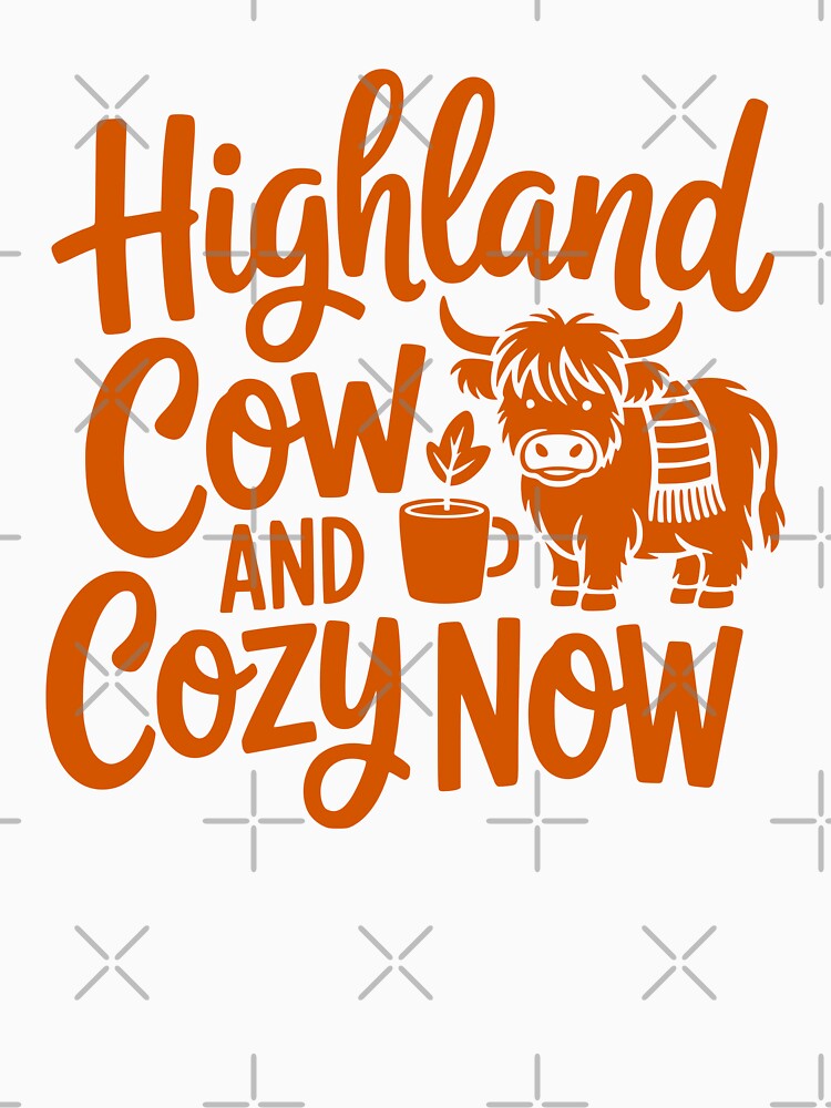 Highland Cow and Cozy Now by theartfulaspie