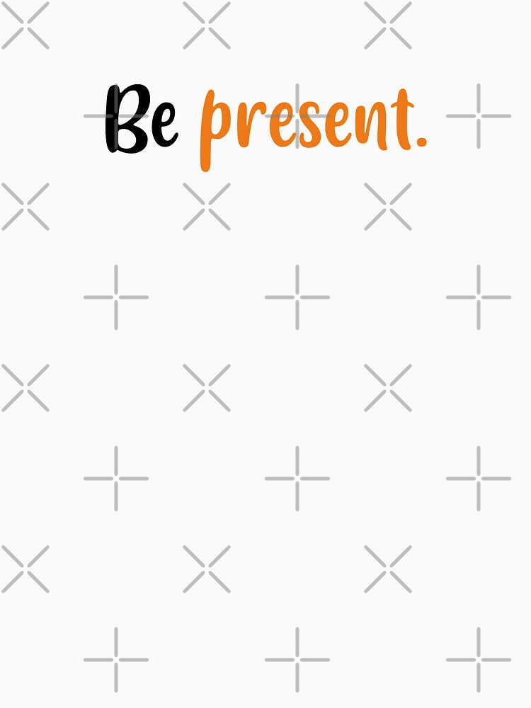 Be Present (Orange and Black) by FilipeFerreira