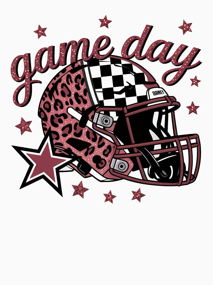 Leopard Game Day Football Touchdown Season by Elenasriveras