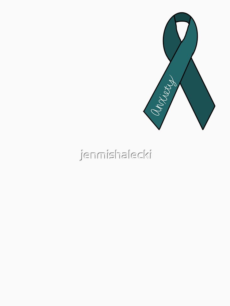 Anxiety Awareness Ribbon by jenmishalecki