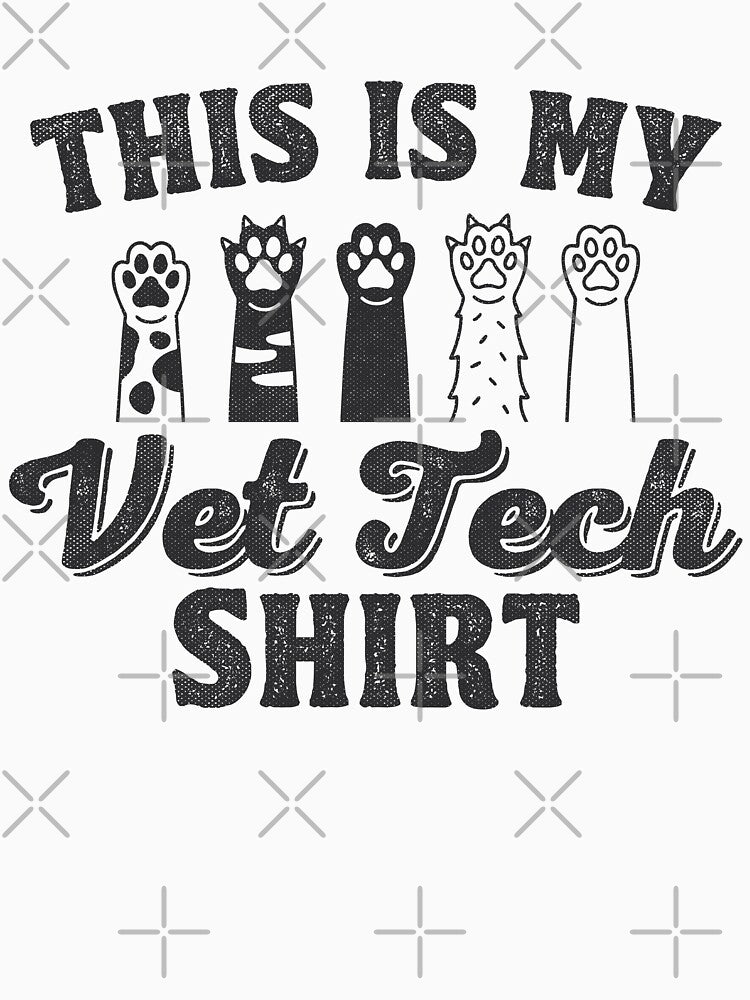 This Is My Vet Tech Shirt Veterinarian Technician Gifts by TonySpencer