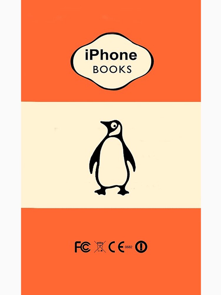 iPhone Book Pinguin by Paintology