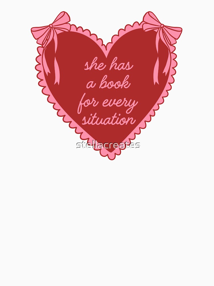 She has a book for every situation by stellacreates