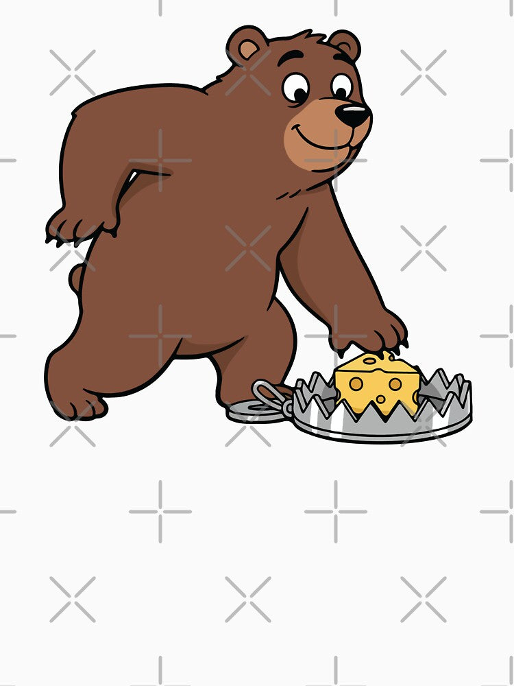 Wisconsin Football Rivalry Design for Cheeseheads - Bear Trap by ShareYourFaith
