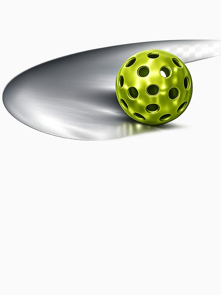 Metallic Green Pickleball – Modern Design by simplehcity