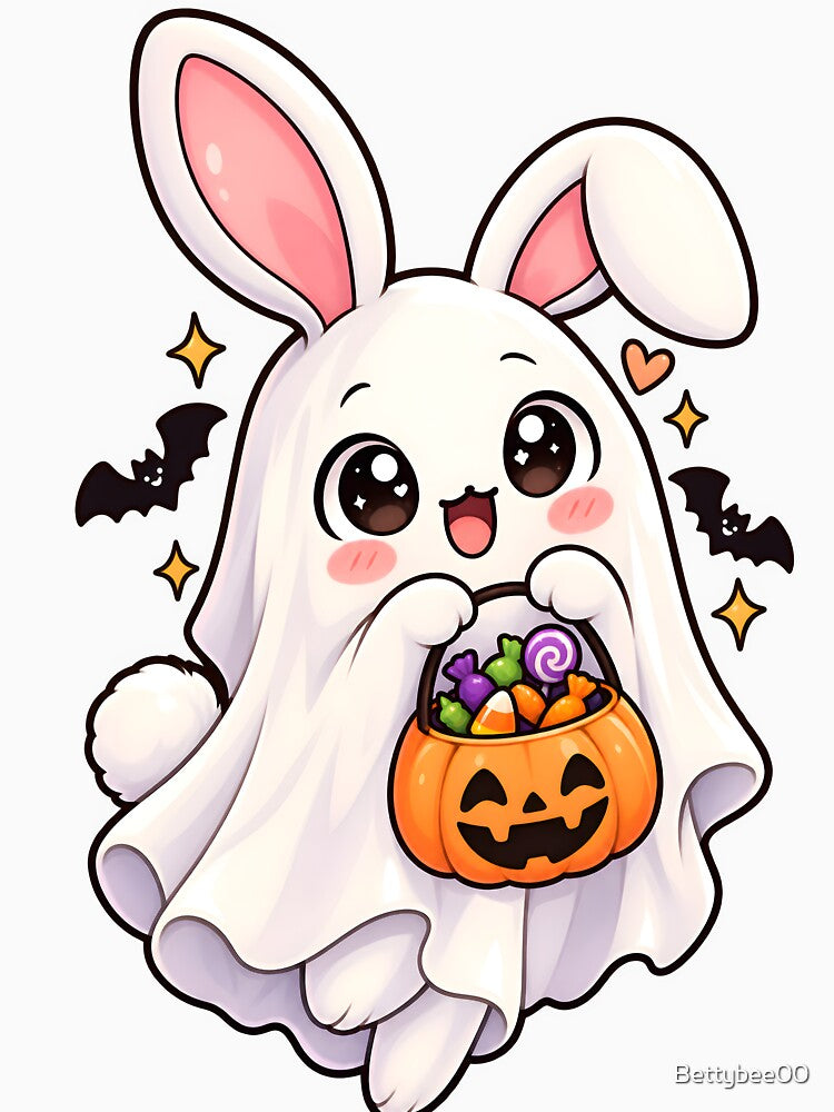 Vet Cute Kawaii Bunny  – Cute Veterinary Halloween Rabbit by Bettybee00