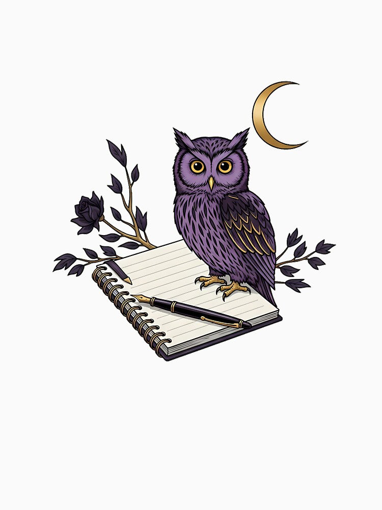 Owl Moon Journal Gift by IllumeInk