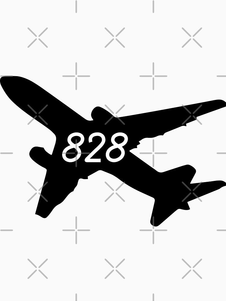 Manifest 828 Flight Minimalist by Bingeartstudio