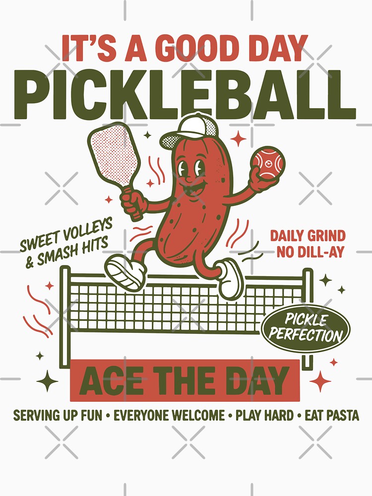 Pickleball funny player pickle ball love Ace The by LuminOrb