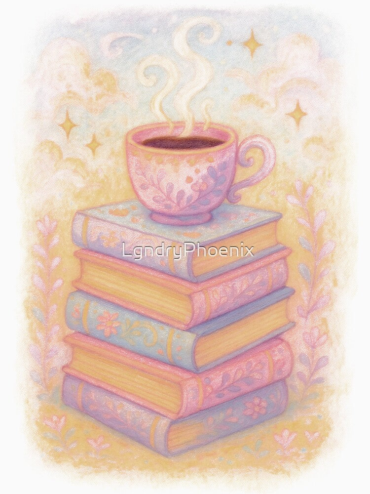 books and coffee by LgndryPhoenix
